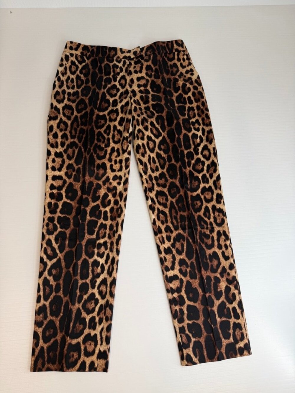 Vintage Moschino Pant Women 6 Leopard Cheap And Chic 30x27 Retro Work Party Ni